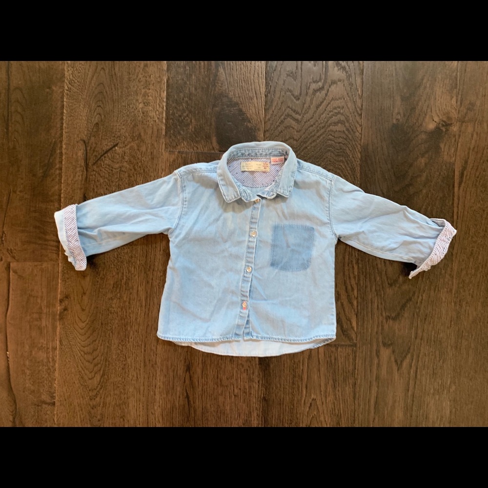 Zara shirt  - 9/12 months